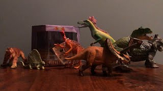 Dinosaur and Synapsid Figure Lot [upl. by Nalid]