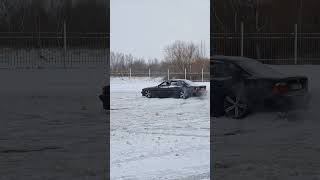 bmw 7 series e38 44l drifting on ice [upl. by Ardnasela]