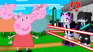 PEPPA PIG vs Security House in Minecraft [upl. by Henrietta]