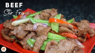 BEEF STIR FRY with Bell Pepper Recipe [upl. by Musser]