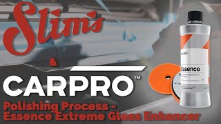 How To Polish Your Vehicle Using CarPro Essence Extreme Gloss Enhancer [upl. by Ayrotal]