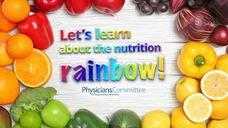 Eat the Rainbow  Nutrition Lesson for Kids [upl. by Ellehcyt338]