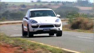 Porsche Cayenne Hybrid mostra seu desempenho na pista [upl. by Curhan]