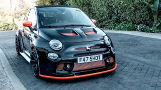 I Drive A 280 BHP Romeo Ferraris Abarth 595 Competizione [upl. by Nydnarb]