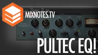 How to Use a Pultec EQ Waves PuigTec EQP1A [upl. by Tnecnev]