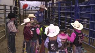 The Ride with Cord McCoy Miniature Bull Riding [upl. by De]