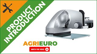 GRAEF MASTER M90 Silver Meat Slicer 2in1 with Vegetable Slicer  Product Overview [upl. by Imelida]