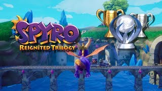 Spyro Reignited Trilogy  Spyro the Dragon  Barnstormer Rare AchievementTrophy  PS4Xbox One [upl. by Ardnat]