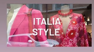 Italia VetrineItalia Style Elegant Italian fashion Spring fashion Italia Primavera [upl. by Atteram]