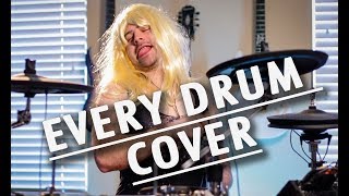 every type of drum cover [upl. by Gentilis]