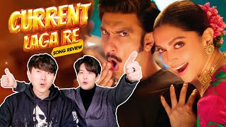 Koreans React to Current Laga Re Cirkus  Ranveer Deepika [upl. by Ylac675]