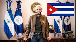 ¿Es Bukele de izquierda Elogia la educación y la salud publica en Cuba [upl. by Sirod]