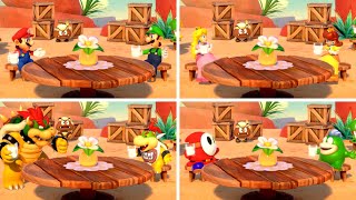 Super Mario Party Jamboree  All Milk Saloon Interactions [upl. by Granville]