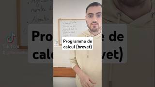 Programme de calcul au brevet [upl. by Iliak]