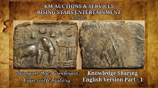 Sangam Age Pandyas Coin With History Knowledge Sharing English Version Part  1 [upl. by Adiol]