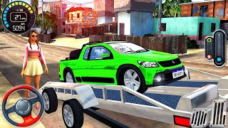 Rebaixados Elite Brasil Simulator 2  New Truck Transporter Car Driving  Android GamePlay [upl. by Kresic136]