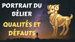 PORTRAIT DU BÉLIER ♈  QUALITÉS ET DÉFAUTS [upl. by Raquela]