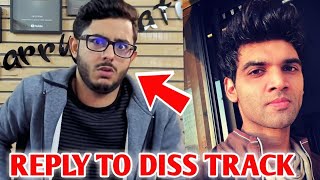 CarryMinati Reply To Salil Jamdar Diss Track  Reaction Bye PewDiePie  Abby Viral Harsh Beniwal [upl. by Yerffe889]