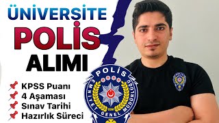 NASIL POLİS OLUNUR   Üniversite Kpss Puanı İle [upl. by Bibah364]