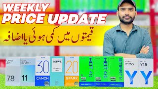 Weekly Mobile price update in Pakistan 🔥  Mobile price drop In Pak mobilepricedrop [upl. by Jahn]