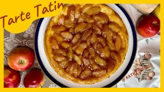 Tarte Tatin  Französischer Apfelkuchen  gestürzter Apfelkuchen   kathi‘s table [upl. by Notrab278]