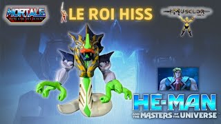 LE ROI HISS La figurine du DA en 3D  Musclor et Les Maîtres de lUnivers NETFLIX [upl. by Ennyroc]