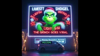 Grinch Goes Viral Christmas Light Show [upl. by Granville]