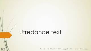 Utredande text كيف تكتب [upl. by Yancy]