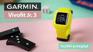 Garmin Vivofit Jr 3  Szybki przegląd [upl. by Iznyl]