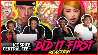 Ice Spice Central Cee  Did It First Official Video  Reaction [upl. by Esinehs]