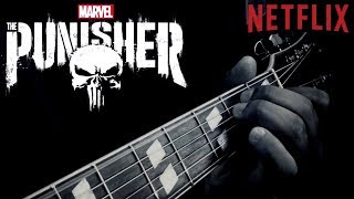 End Title Theme  THE PUNISHER Soundtrack  Fingerstyle Guitar Cover  Tyler Bates [upl. by Ldnek]