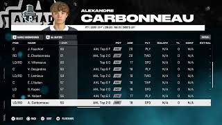 NHL 25 BlainvilleBoisbriand Armada Overall Player Ratings [upl. by Ruckman]