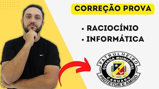 CONCURSO CARUARU  CORREÇÃO GUARDA MUNICIPAL [upl. by Nrubloc813]