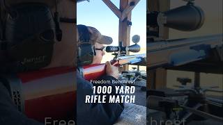 Freedom Benchrest 1000yrd rifle match Dan longrangerifle benchrest [upl. by Eimarrej903]