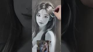 Pencil eraser makes hair shiny drawingtips easyart sketch drawingpencil drawing artwork [upl. by Riek601]