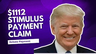 1112 Stimulus Payment Claim 2024 When can you Claim a PTC Rebate Payment in November [upl. by Ainyt]