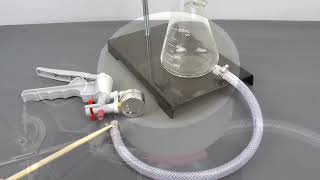 Demonstrating vacuum filtration FLTKIT [upl. by Acinhoj935]