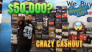 CASHING OUT 50K IN 40 MINUTES AT SNEAKERCON DALLAS [upl. by Aseneg]