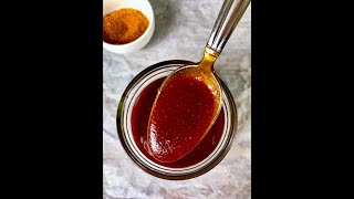 AN EASY 10 MINUTE QUICK BBQ SAUCE [upl. by Eneleoj474]