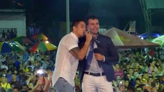 Andy Rivera cantando música popular con su padre [upl. by Florella174]