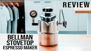 Bellman CX25P Stovetop Espresso Maker  Review [upl. by Elleirua289]