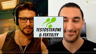 Fertility and Injecting Testosterone  Dr Cameron Sepah [upl. by Aynna]