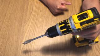 DeWALT DCD795 chuck loosening [upl. by Ardnassela]