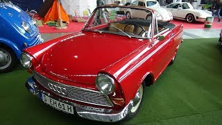 1964  1965 DKW F12 Roadster  Exterior and Interior  Retro Classics Stuttgart 2018 [upl. by Eerdua701]