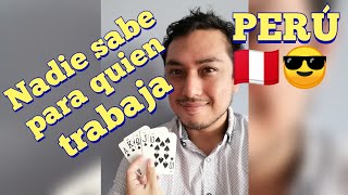 ¿Cómo jugar nadie sabe para quien trabaja  Cartas PERÚ 🇵🇪 [upl. by Aldora519]