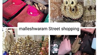 street shopping in malleshwaram 8th cross  friendly budget prices [upl. by Vassell293]