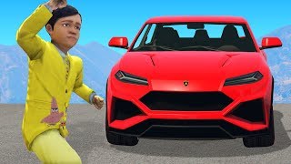 10 Year Old Kid Takes My Lambo Truck GTA RP [upl. by Cartwright]