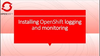 Quick Install of OpenShift logging and monitoring on AWS  CP4I Cloud Pak for Integration [upl. by Fleta]