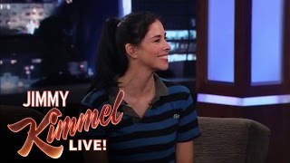 Sarah Silverman Talks to Matt Damon About Her Relationship with Jimmy Kimmel [upl. by Kitrak]