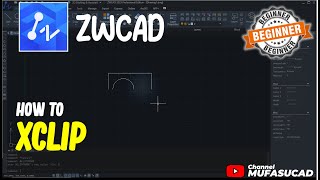 ZWCAD How To Xclip [upl. by Ibmat]